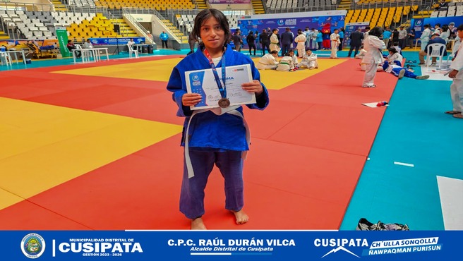Orgullo CusipateΓ±o, medalla de Bronce en Juegos Escolares Nacionales en Lima