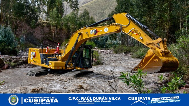 Trabajos de Descolmatación y Encausamiento del Rio tigre