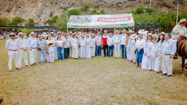 participantes de la Primera edición del Concurso Departamental de Caballo Peruano de Paso "Honorato Lopez"