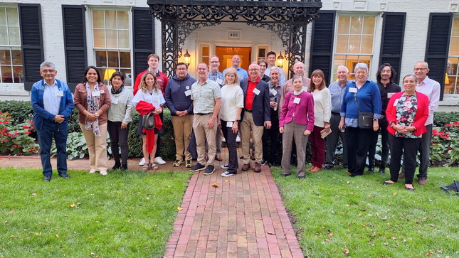 Participantes de pasantía en Wabash College