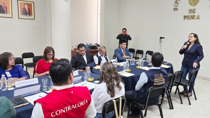 Titular de la Corte Superior de Piura informó sobre el trámite de los procesos de corrupción de funcionarios en el distrito judicial
