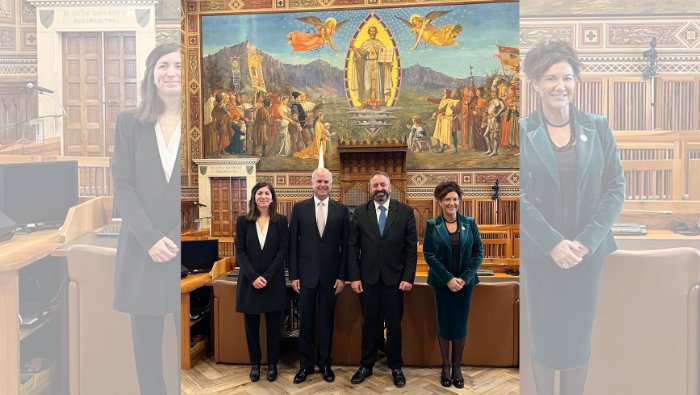 Embajador peruano presenta cartas credenciales ante capitanes regentes de la República de San Marino