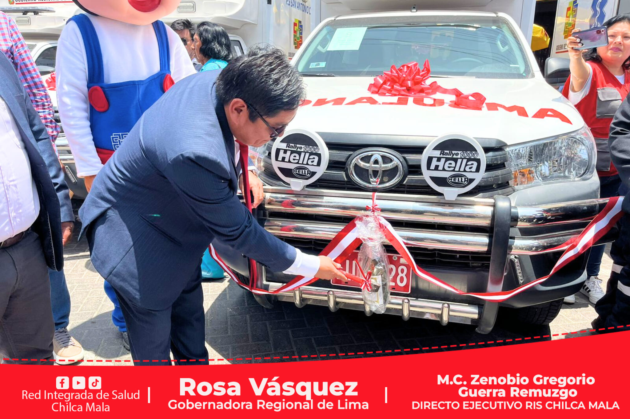 Gobierno Regional de Lima entrega ambulancias equipadas en Santa Eulalia, Huarochirí