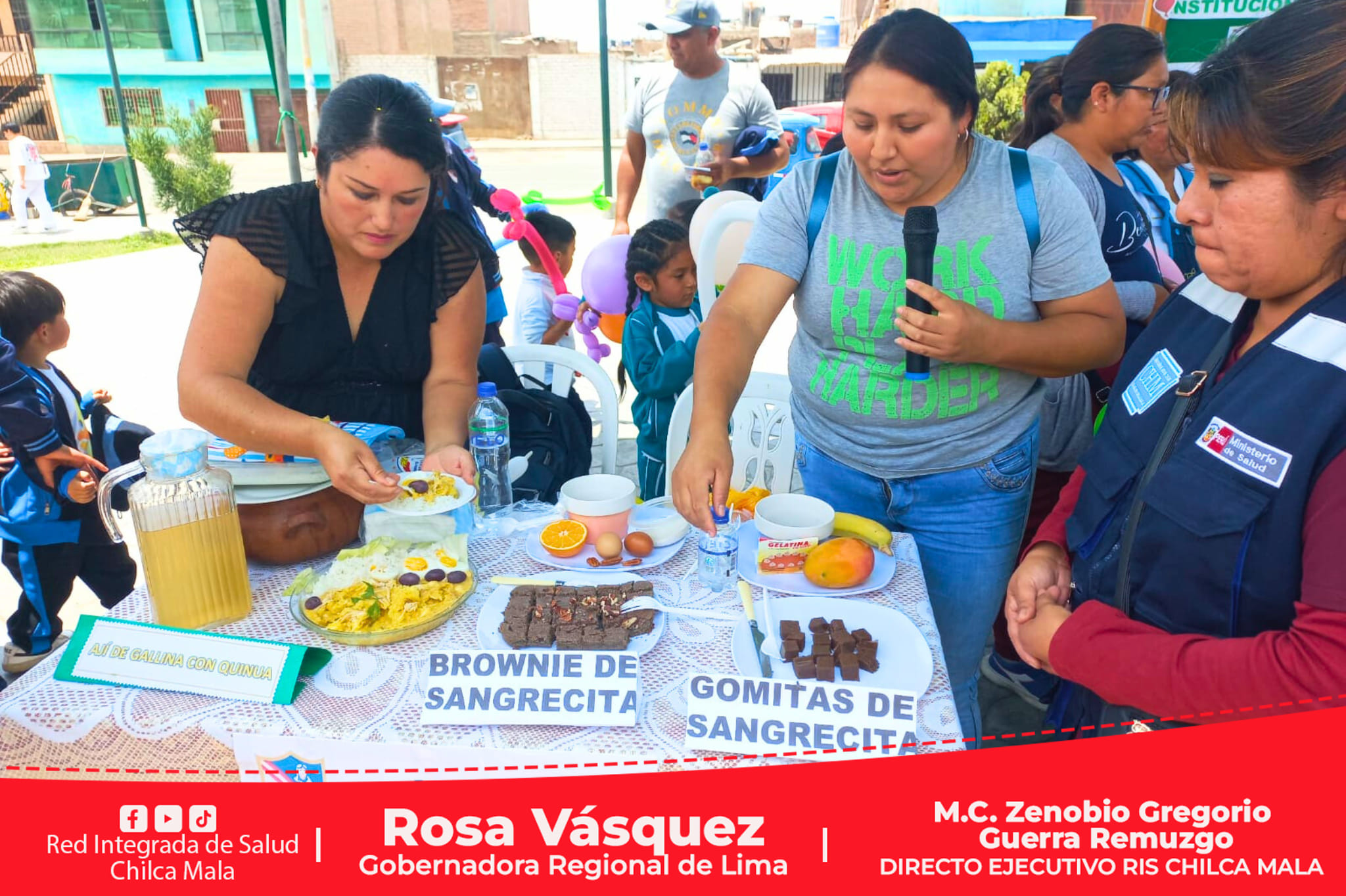 RIS Chilca Mala realiza con éxito importante Jornada de Salud Integral en el AA.HH. Dignidad Nacional de Mala.