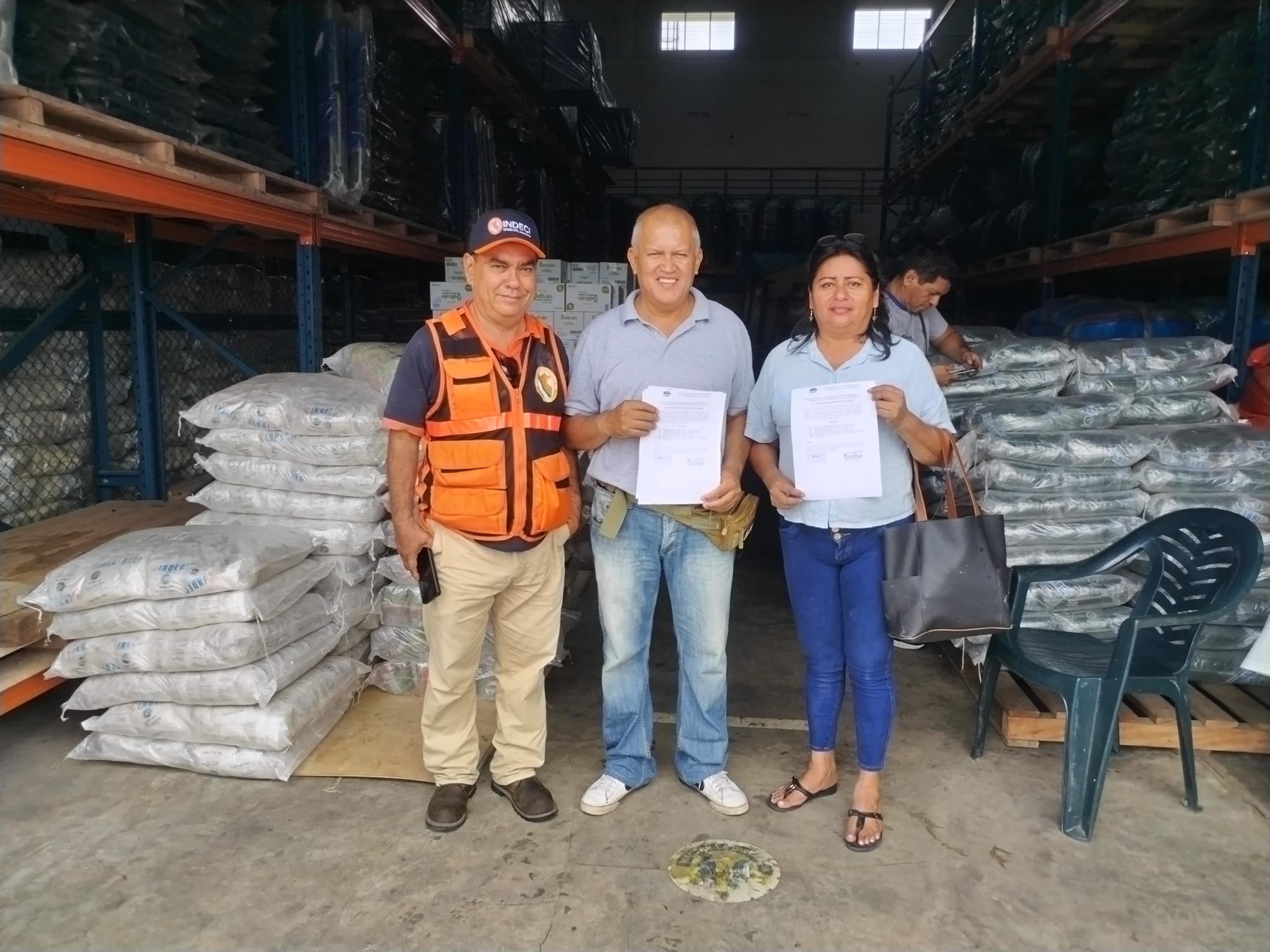 GOREL entrega bienes de ayuda alimentaria a Municipalidad Distrital de Mazán por déficit hídrico.