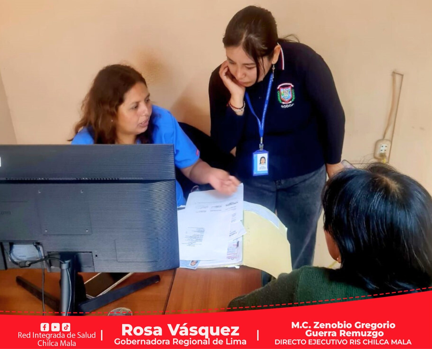 RIS Chilca Mala realiza importante Jornada de Certificación de Discapacidad en el distrito de Asia