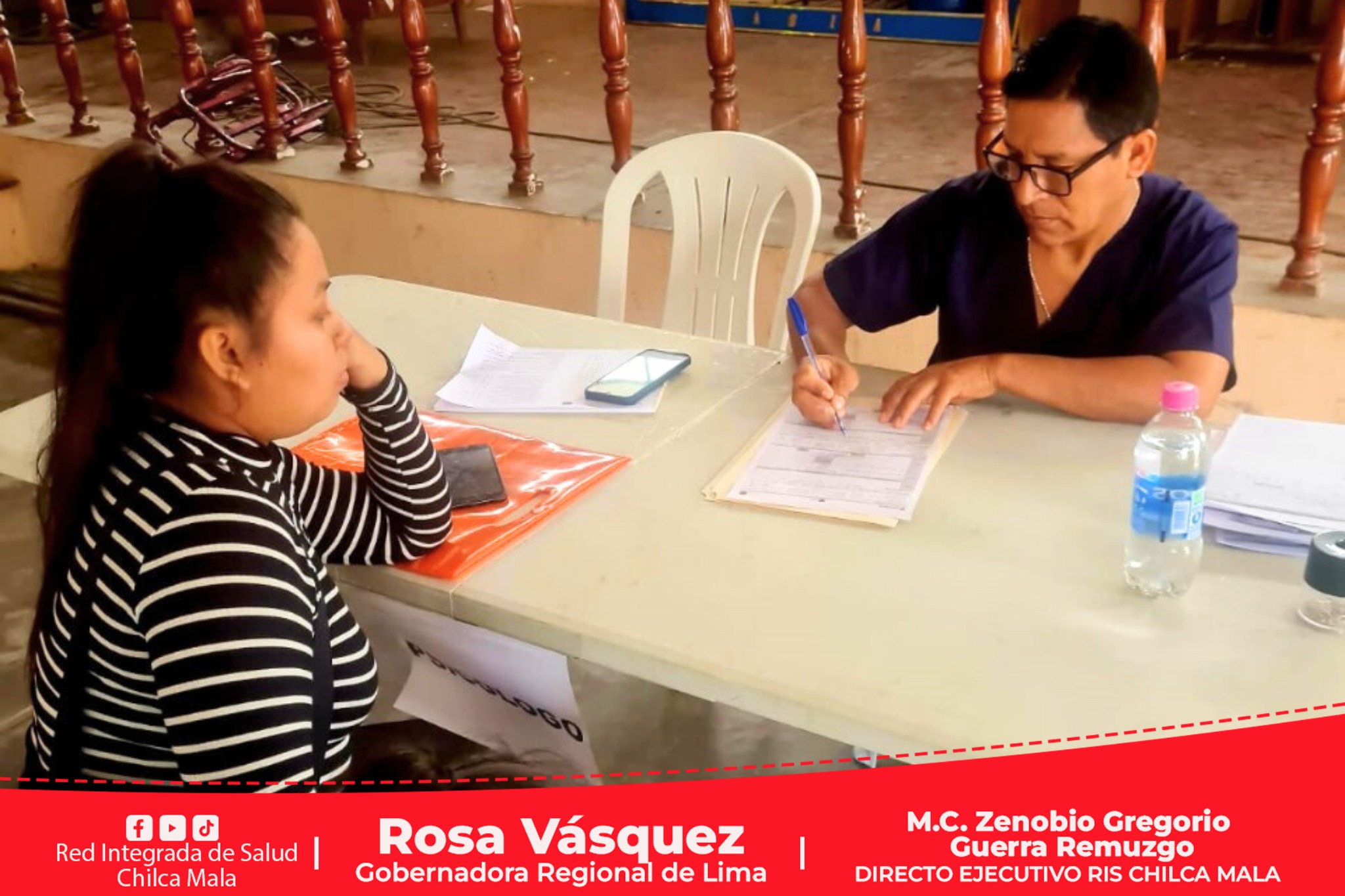 RIS Chilca Mala realiza importante Jornada de Certificación de Discapacidad en el distrito de Asia
