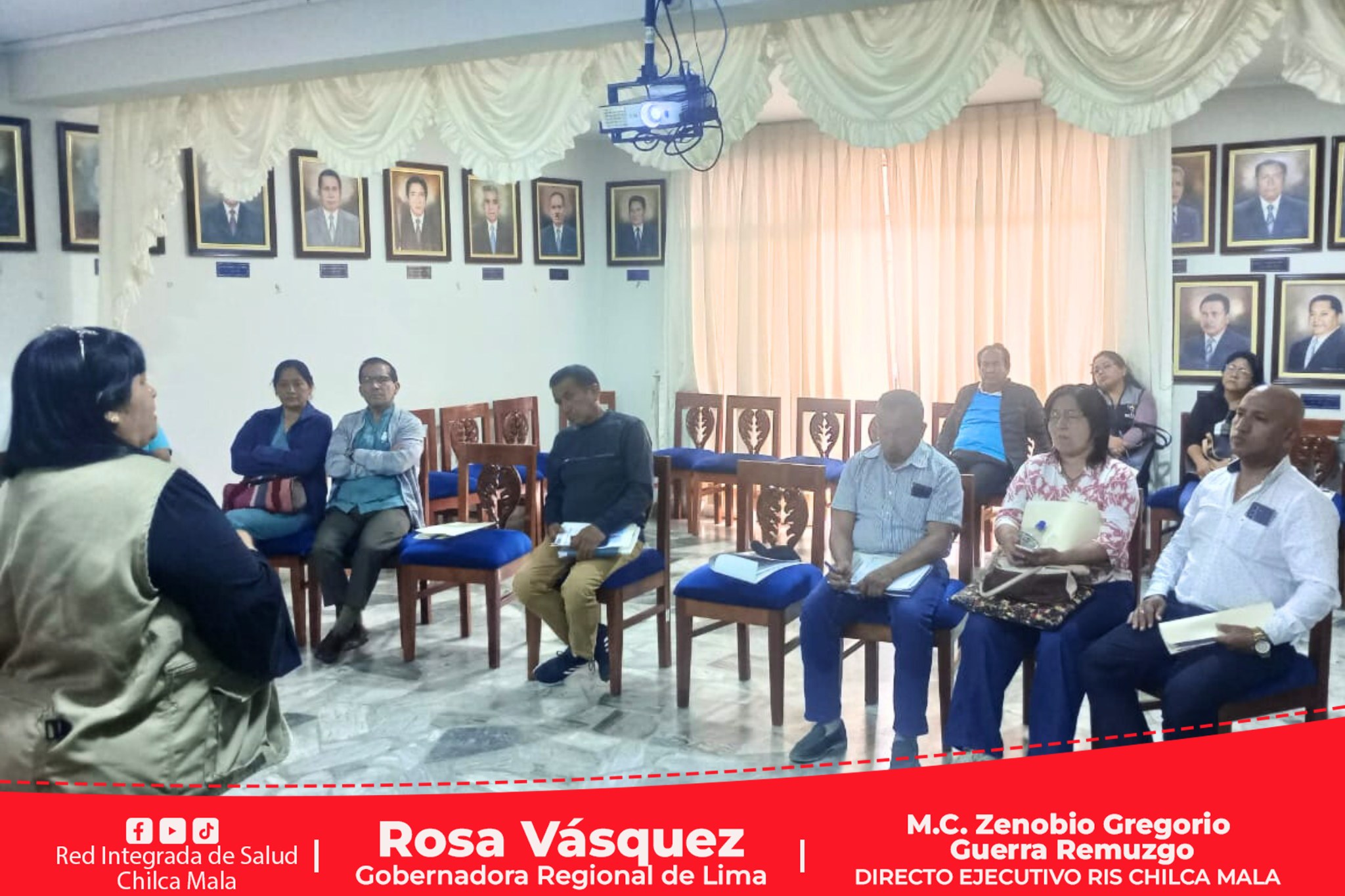 RIS Chilca Mala sostiene reunión de sensibilización sobre la desnutrición crónica y anemia en el distrito de San Antonio - Cañete