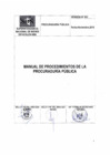 Vista preliminar de documento MAPRO de la Procuraduría Pública
