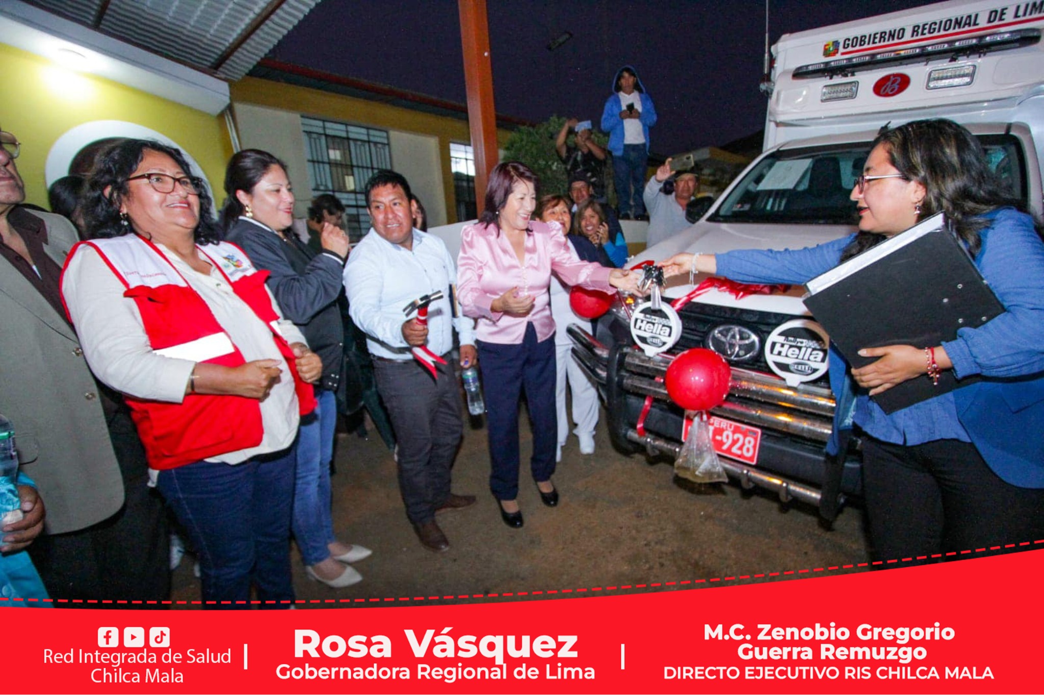¡Atentos a las emergencias!: Nueva ambulancia para el Puesto de Salud de Cuculí