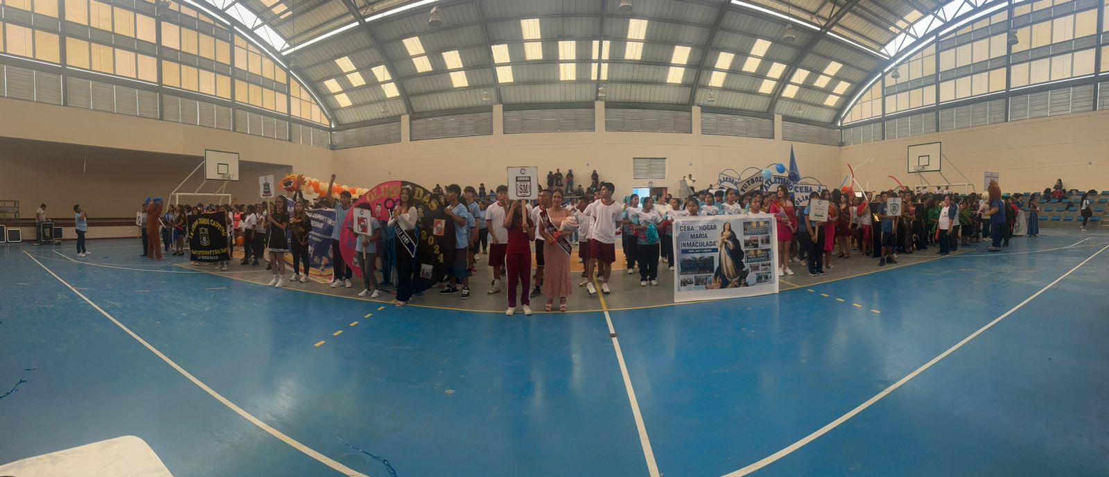 UGEL Piura celebra la I Olimpiada deportiva de la RED de CEBAS