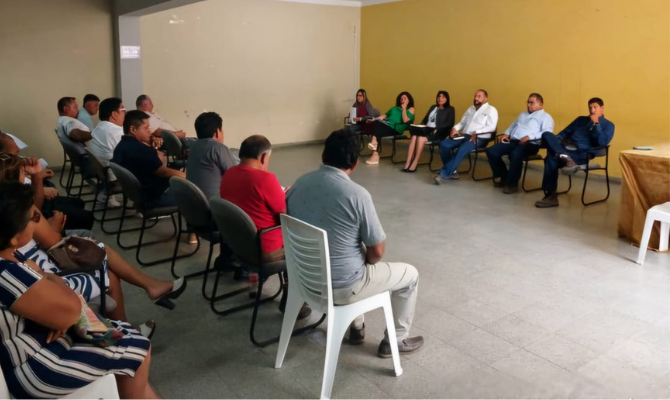 Capacitación a comerciantes