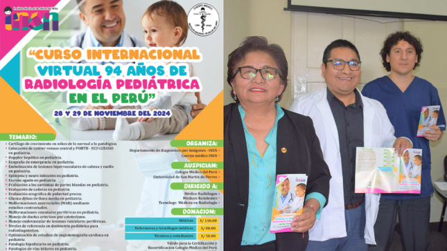 Radiólogos, radiólogos intervencionistas, tecnólogos médicos y residentes participaron de exitoso curso internacional
