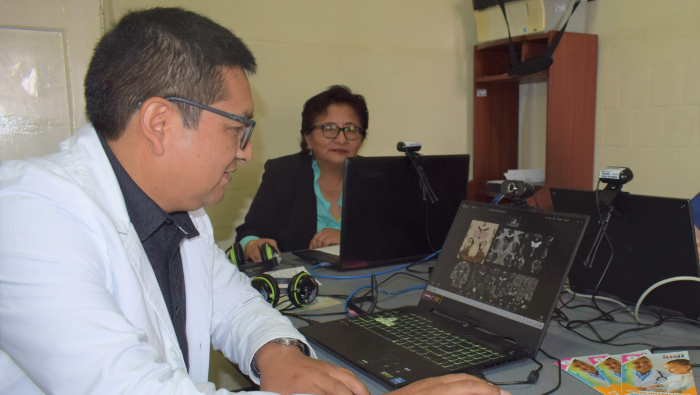 Radiólogos, radiólogos intervencionistas, tecnólogos médicos y residentes participaron de exitoso curso internacional