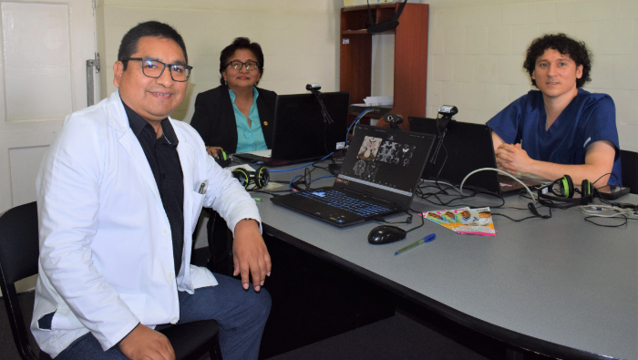 Radiólogos, radiólogos intervencionistas, tecnólogos médicos y residentes participaron de exitoso curso internacional