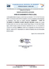 Vista preliminar de documento AVISO DE SANEAMIENTO FÍSICO LEGAL