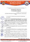 Vista preliminar de documento ORDENANZA MUNICIPAL Nº 019