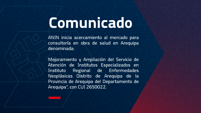 Mejoramiento y Ampliación del Servicio de Atención de Institutos Especializados en Instituto Regional de Enfermedades Neoplásicas Distrito de Arequipa de la Provincia de Arequipa del Departamento de Arequipa