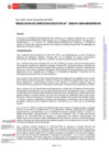 Vista preliminar de documento Resolución Directoral Ejecutiva