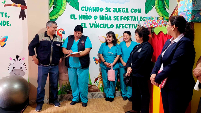 José Leonardo Ortiz inaugura el primer Centro de Promoción y Vigilancia Materno Infantil de Lambayeque