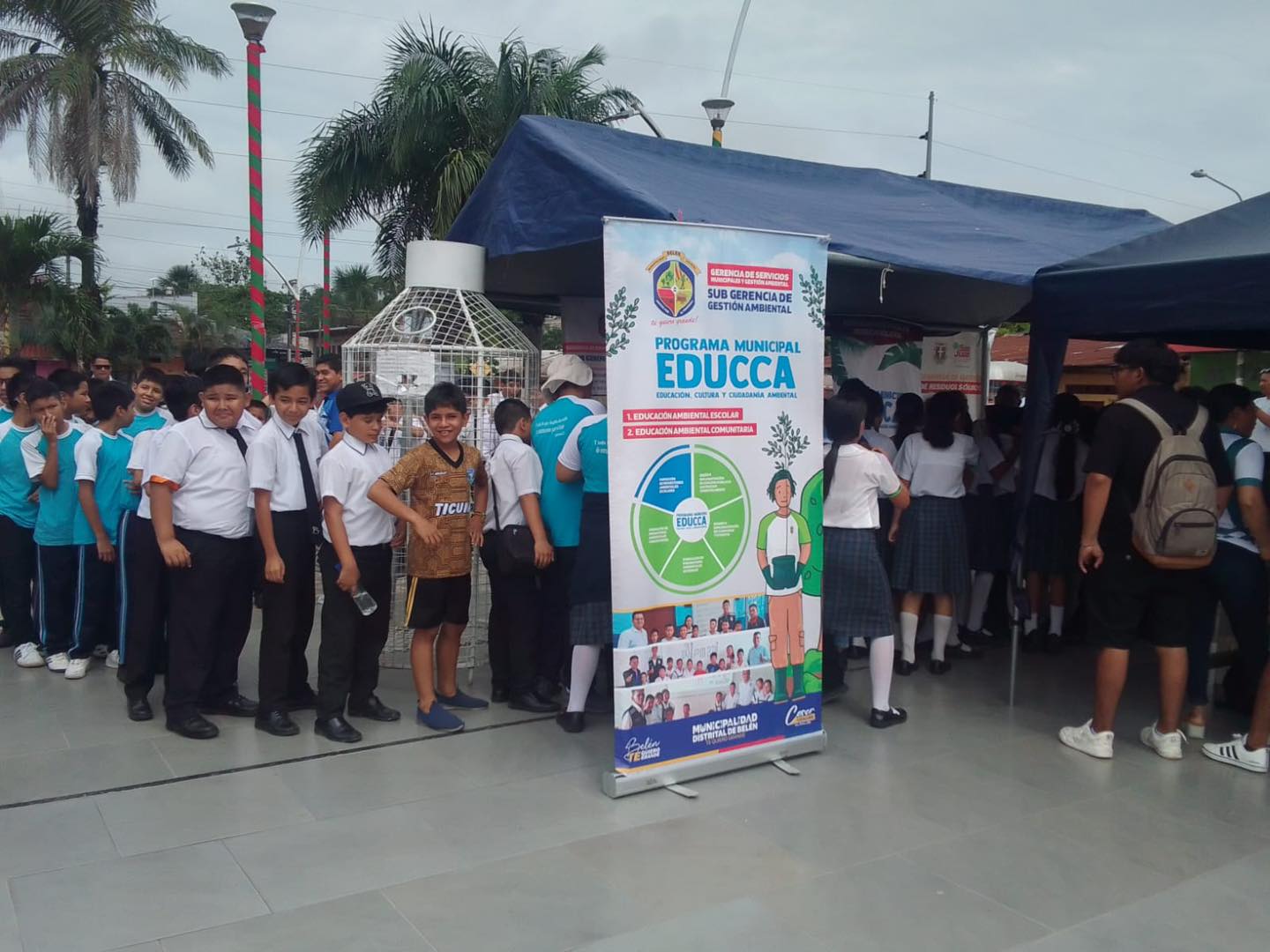 El Programa EDUCCA de la Municipalidad Distrital de Belén participó activamente en el Festival de la Conciencia Ambiental
