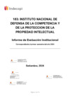 Vista preliminar de documento Informe de Evaluación Institucional - Primer semestre 2024