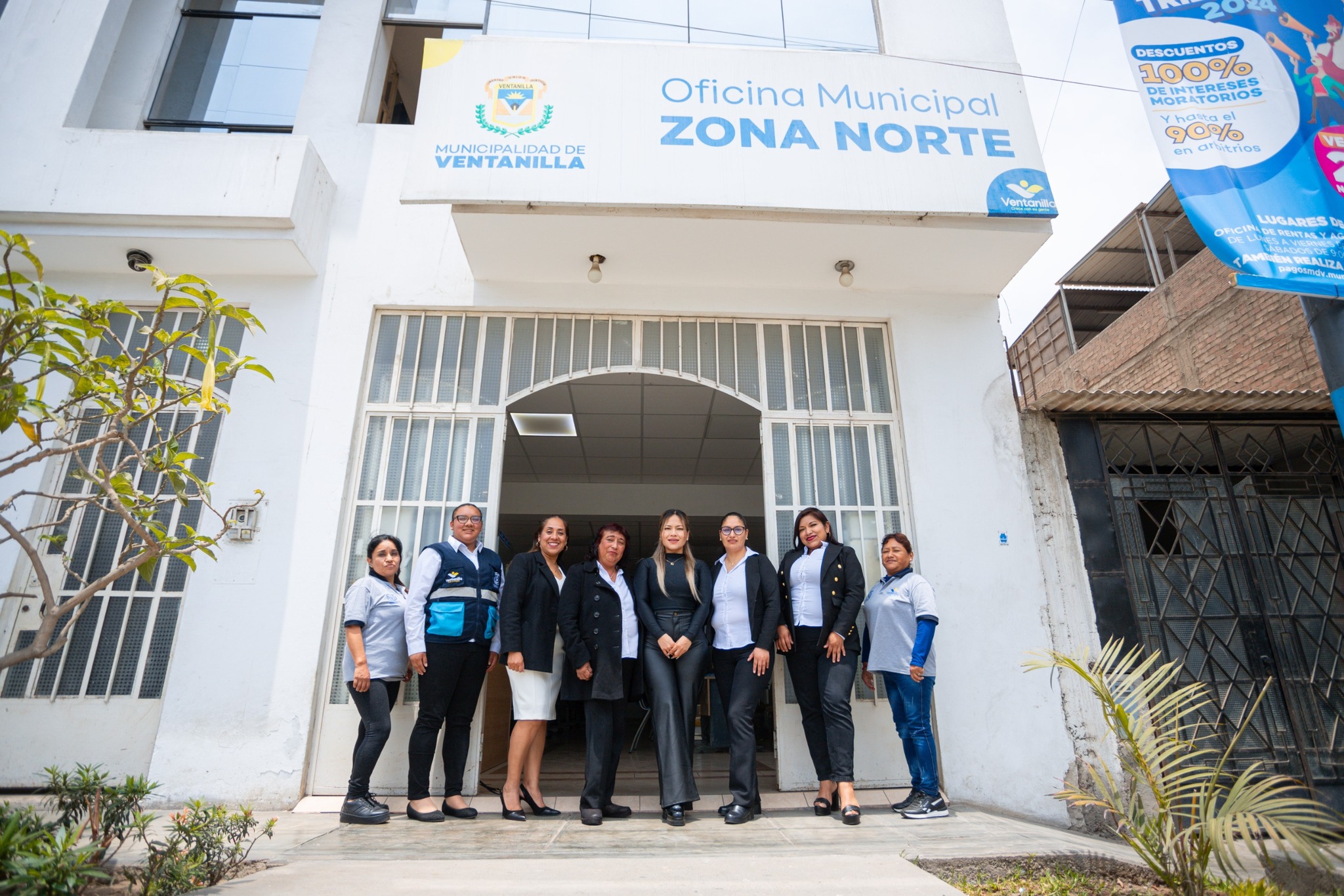 Oficinas municipales de Ventanilla te esperan para trámites, pagos y consultas con atención eficiente y cercana 🏢✔️.