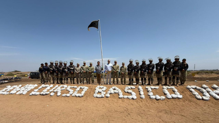 Director de Seguridad y Defensa de Cancillería clausura el “XLVIII Curso Básico en Desminado Humanitario”