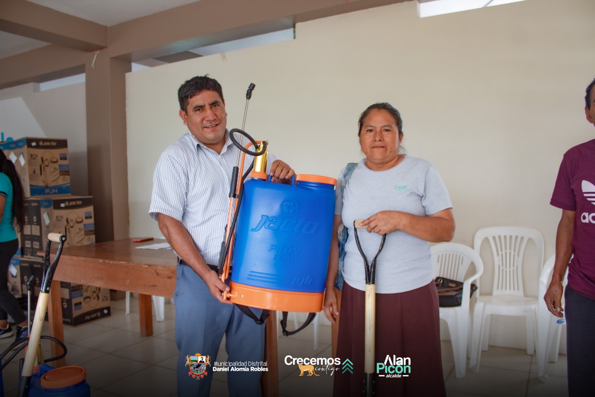 entrega de herramientas