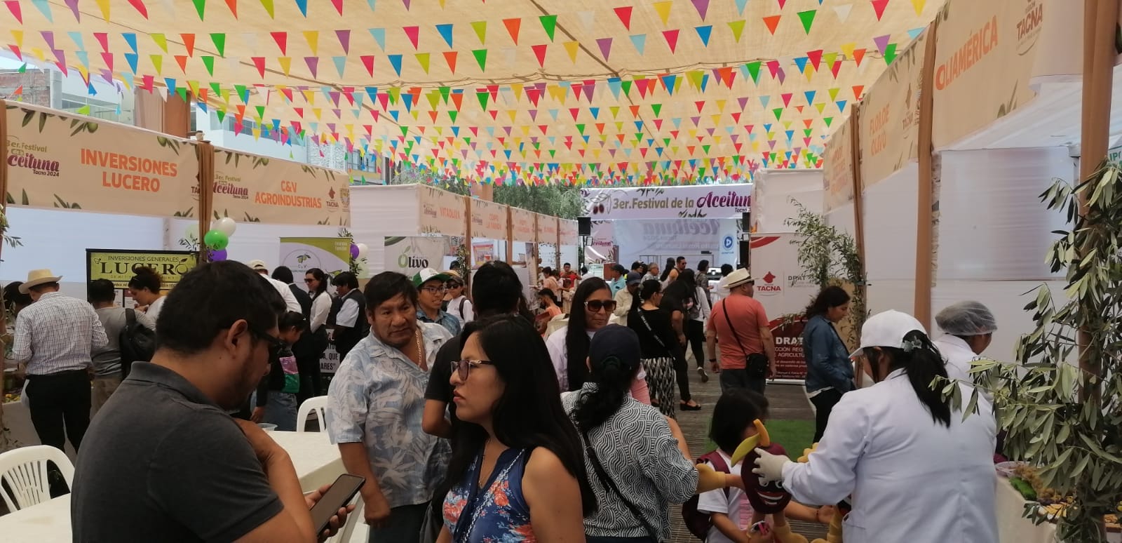 Inauguración del 3er. Festival de la aceituna Tacna 2024 'Renato Rossi Loureiro' 