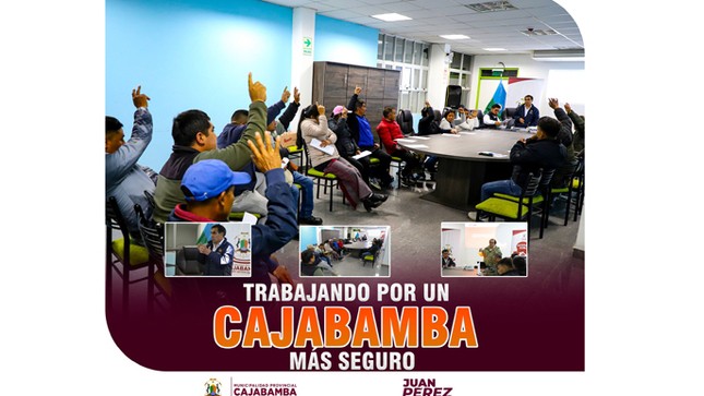 Trabajando por un Cajabamba más seguro