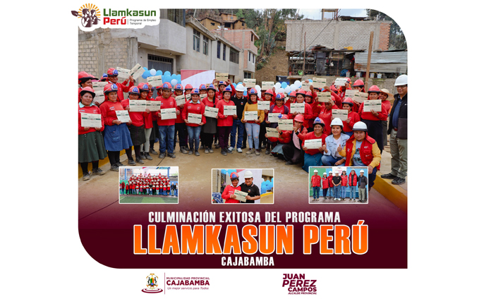 Culminación exitosa del programa LLAMKASUN PERÚ