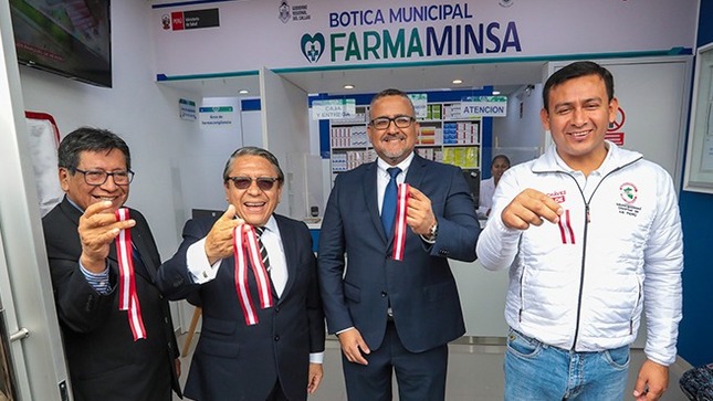 Callao ciudadanos del distrito Mi Perú accederán a medicamentos a bajo costo gracias a nueva botica municipal FarmaMinsa 