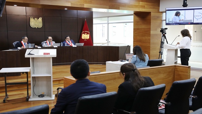 Cincuenta causas quedaron al voto en audiencia pública de la Sala Segunda del Tribunal Constitucional