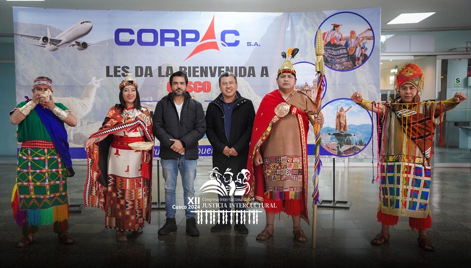 Delegaciones de diferentes Cortes del país arribaron al Cusco para participar del XII Congreso Internacional sobre Justicia Intercultural