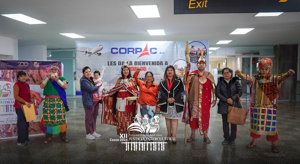 Delegaciones de diferentes Cortes del país arribaron al Cusco para participar del XII Congreso Internacional sobre Justicia Intercultural