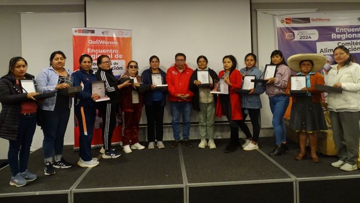 Reconocimiento a Comités de Alimentación Escolar