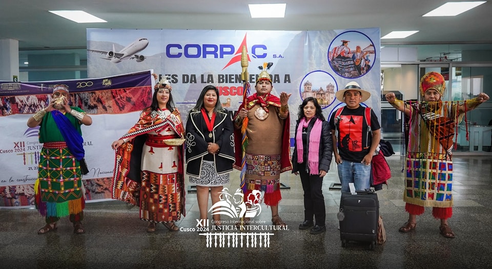 Delegaciones de diferentes Cortes del país arribaron al Cusco para participar del XII Congreso Internacional sobre Justicia Intercultural
