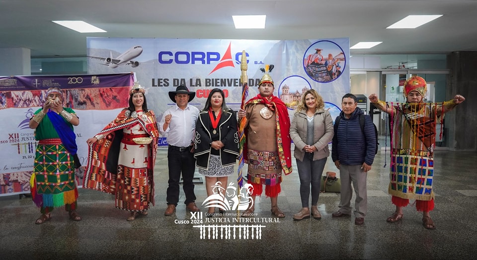 Delegaciones de diferentes Cortes del país arribaron al Cusco para participar del XII Congreso Internacional sobre Justicia Intercultural