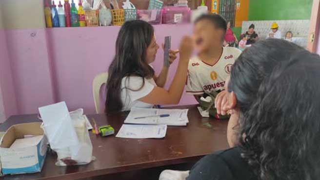 Municipalidad realiza campaña de salud gratuita en el C.P de Huiña - Huayan