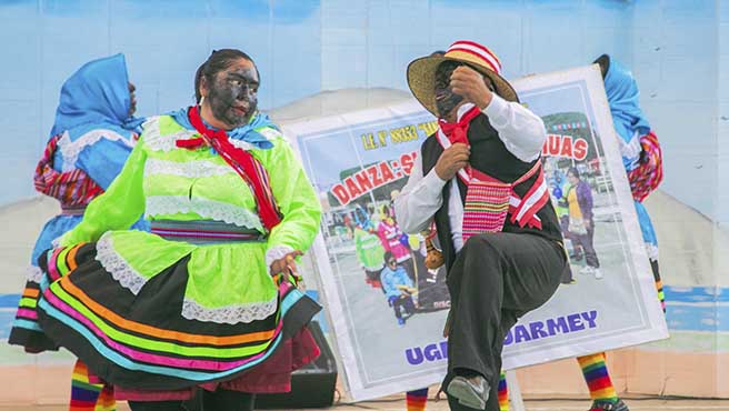 Huarmey fue sede del concurso regional de estampas y danzas magisteriales.