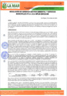 Vista preliminar de documento RESOLUCION DE GERENCIA GESTION AMBIENTAL Y SM Nº014-2024-MPLM-SM-GGASM