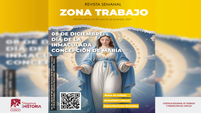 Revista de Empleo ZONA TRABAJO CUSCO Edición N°189