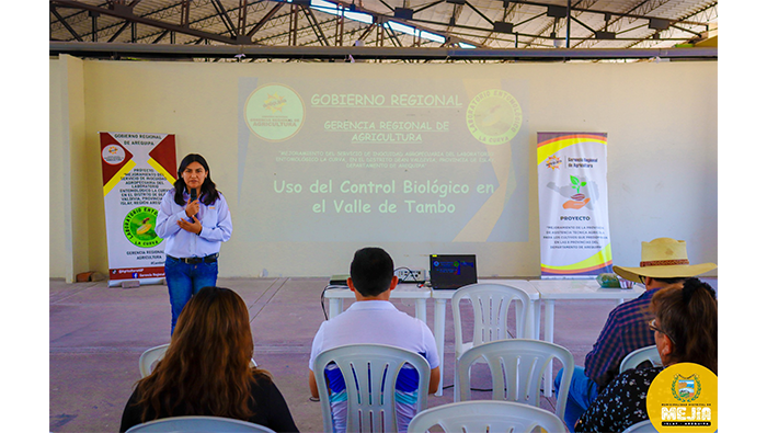 Taller de Capacitación de "Innovaciones Tecnológicas Agropecuarias para el Valle de Tambo"