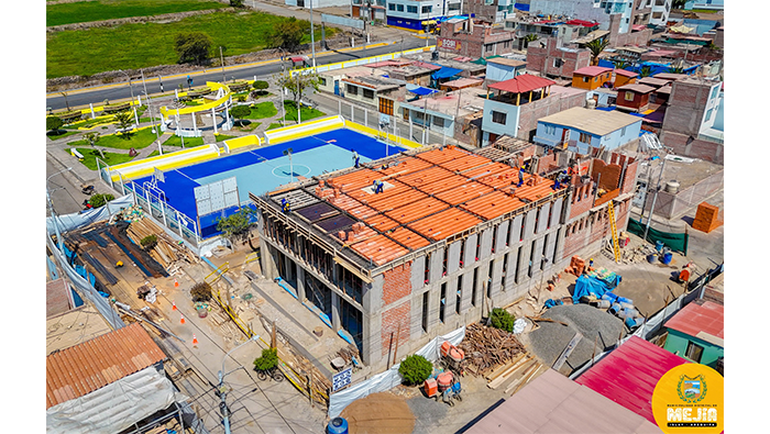 ¡Las obras no paran en Mejía! Mejoramiento de los servicios culturales, industriales y artes del centro cultural de las Gaviotas.