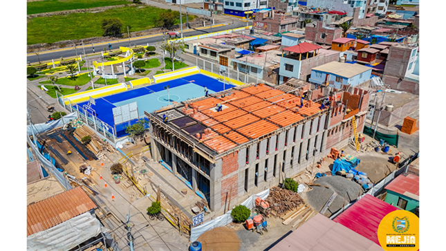 ¡Las obras no paran en Mejía! Mejoramiento de los servicios culturales, industriales y artes del centro cultural de las Gaviotas.