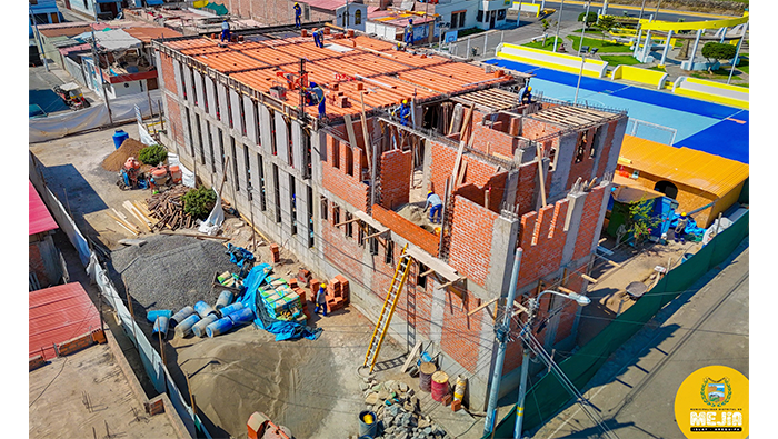 ¡Las obras no paran en Mejía! Mejoramiento de los servicios culturales, industriales y artes del centro cultural de las Gaviotas.