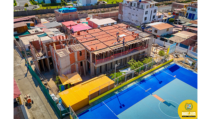 ¡Las obras no paran en Mejía! Mejoramiento de los servicios culturales, industriales y artes del centro cultural de las Gaviotas.