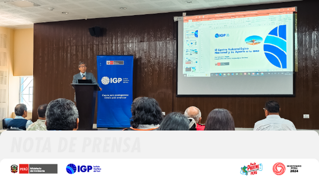 IGP entrega nuevas herramientas para enfrentar el riesgo volcánico en Tacna