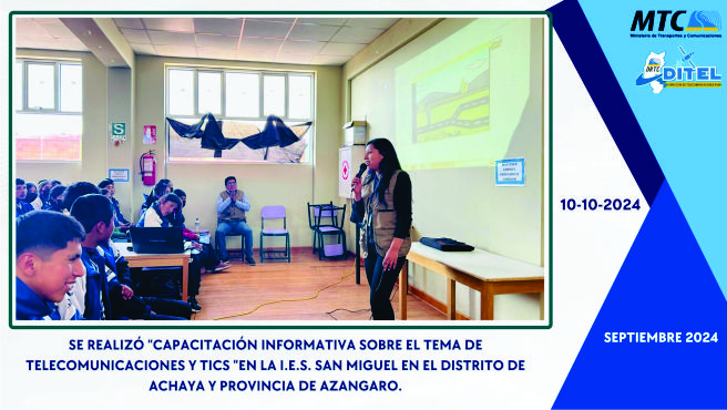 Capacitaciones Informativas sobre TICs